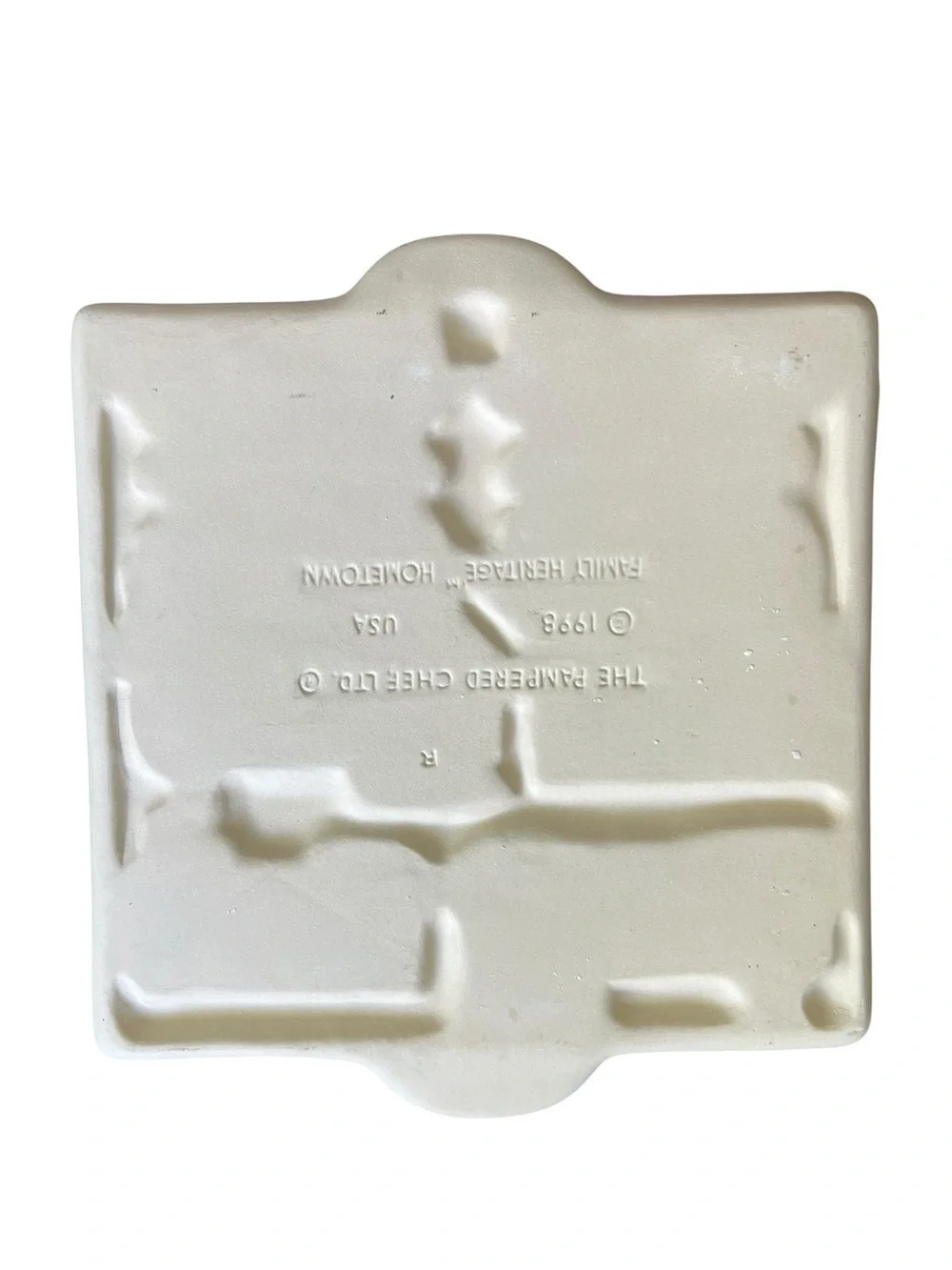 Pampered Chef Vintage Gingerbread Stoneware Cookie Mold Set NWOT Unused